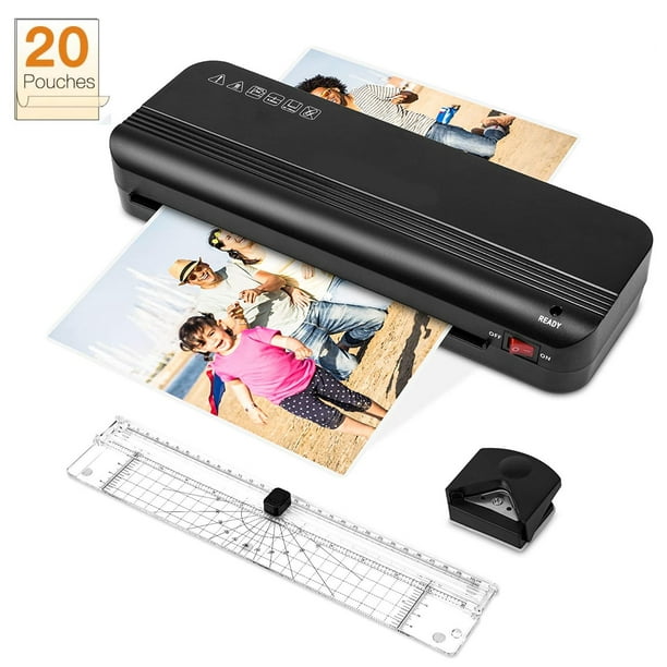 A4 Hot Roller Laminator & 20 A4 Laminating Pouches FREE